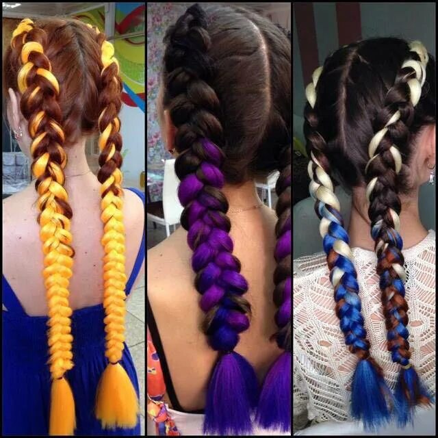 Косички канекалон Jumbo Braid. Канекалон 2 косы. Косички конеколо с канекалоном. Вплетаем канекалон в 2 косы. Как заплести канекалон в две