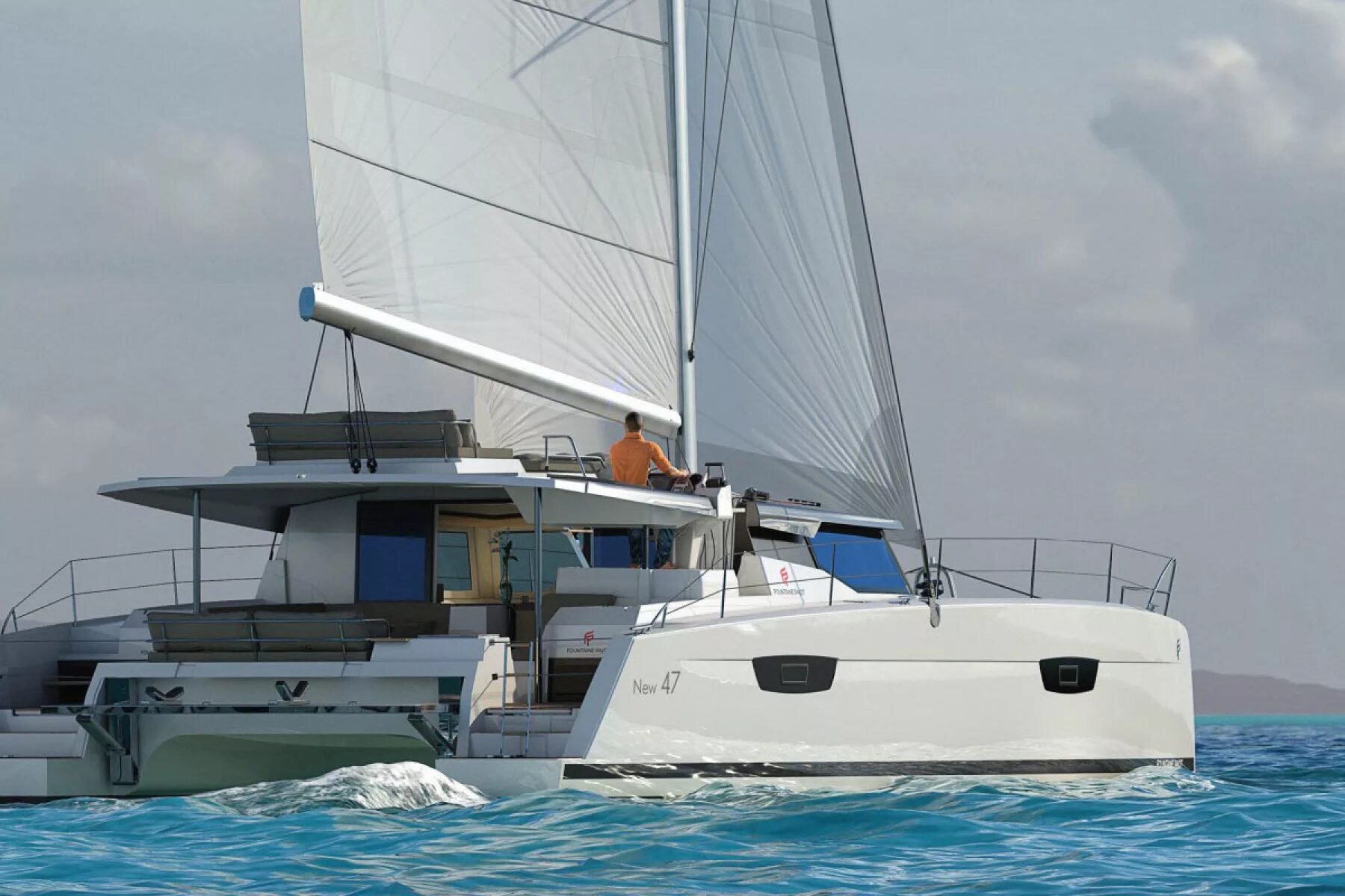 Fountaine Pajot Tanna 47. Saona 47. Катамаран Pajot Saona 47. Fountaine Peugeot Catamarans. Аренда 2020 года