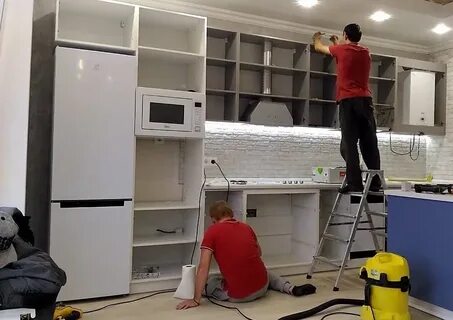 Установка мебели корпусная