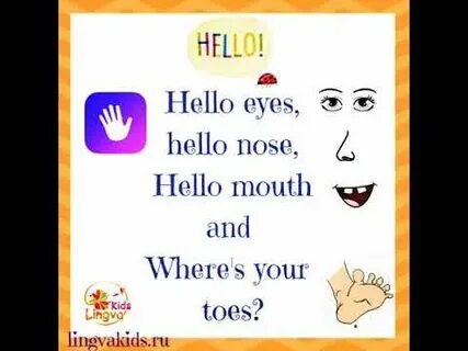 Hello to you song for kids