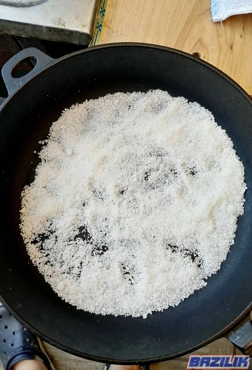 Как прокалить сковородку