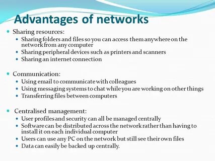 Using computer network