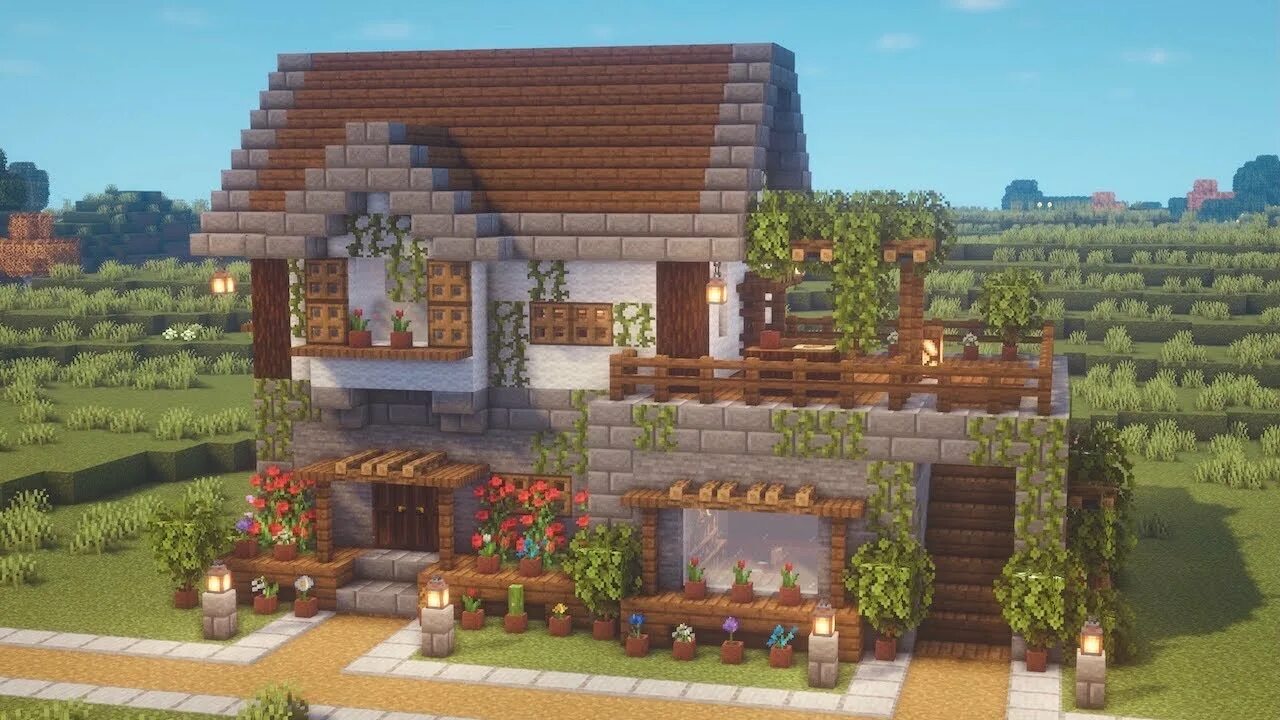 How to build a house in minecraft. Small farmhouse minecraft. farm house minecraft. home in minecraft. кастл хаус магазин майнкрафт кристаликс.