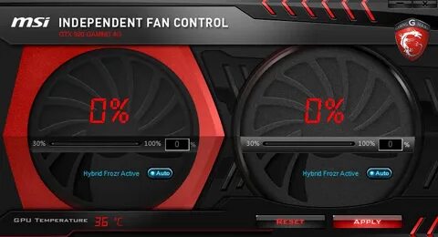 Msi fans