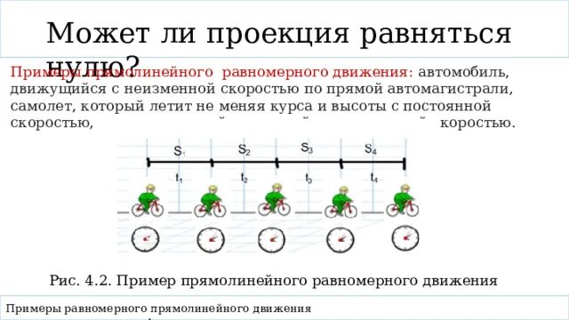 Какое движение равномерное