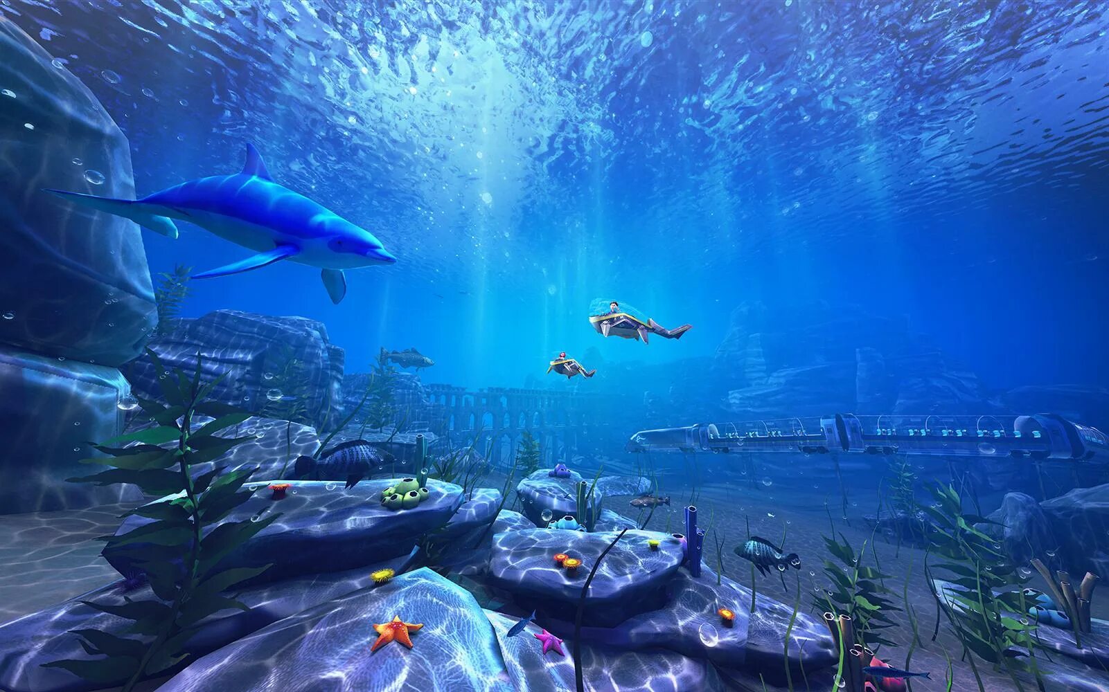 Ocean Rift VR. Подводный мир. Подводный мир 3d. Под водой. Игра океан 3