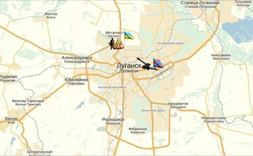 Луганская область поселки. Поселок Металлист Луганская область на карте. Металлист Луганск карта.
