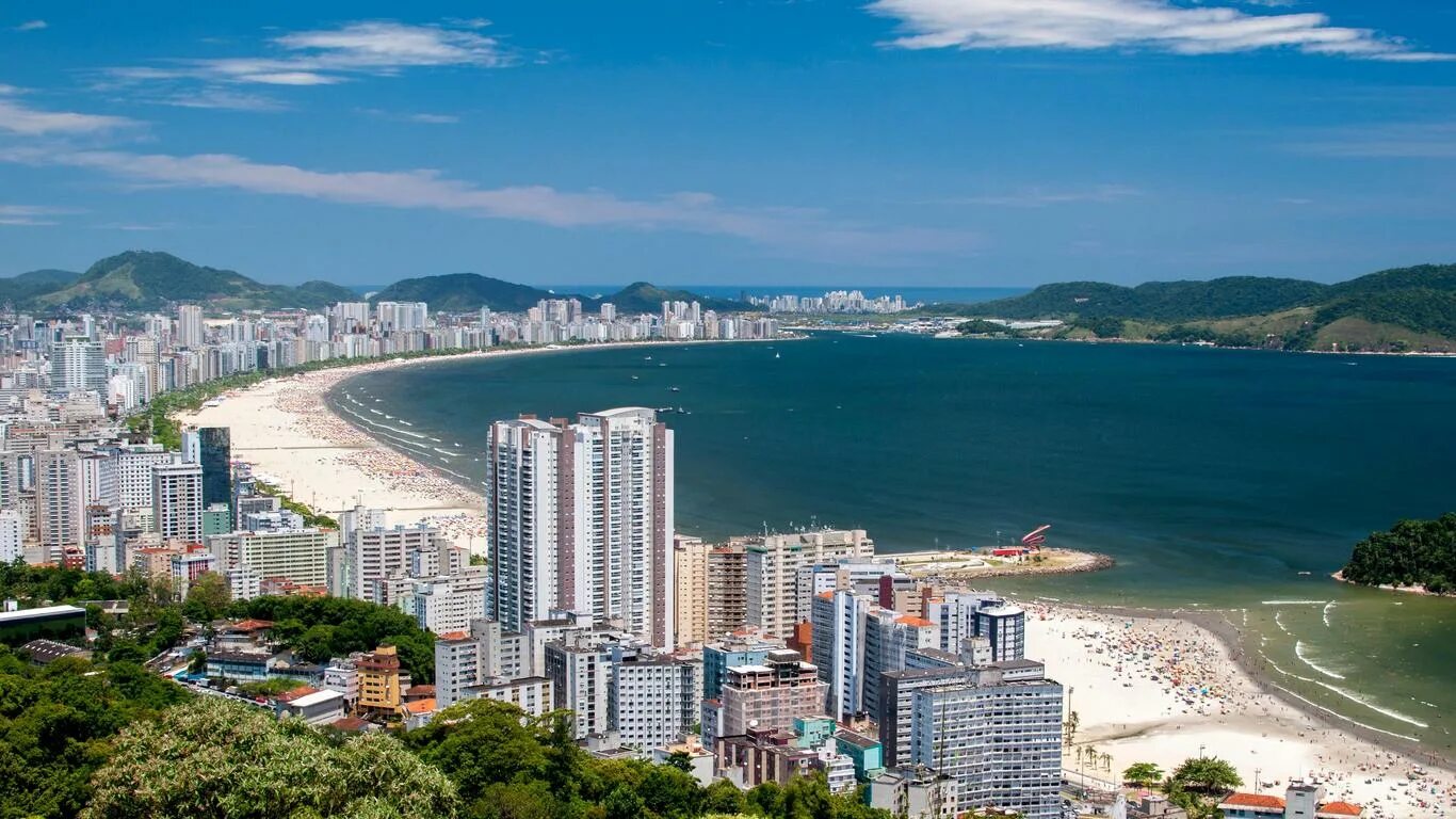 Самые крупные города бразилии. Сантус город. Сантус Бразилия. Сантос пляж Бразилия. Сан Паулу пляжи.