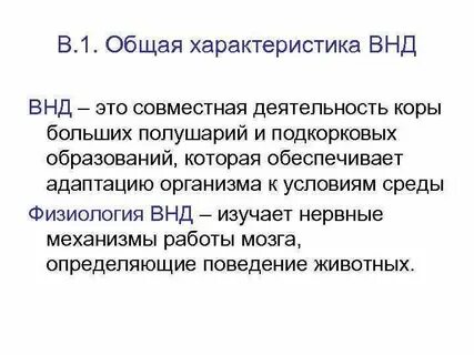 Что изучает физиология нервной деятельности
