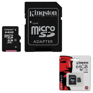 Карта памяти kingston 64gb