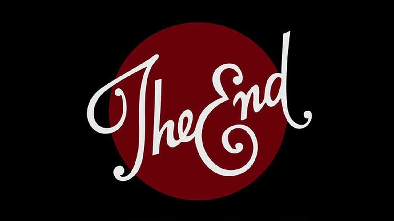It s the end. That s all. the end дисней. the end новогодний. all картинка.