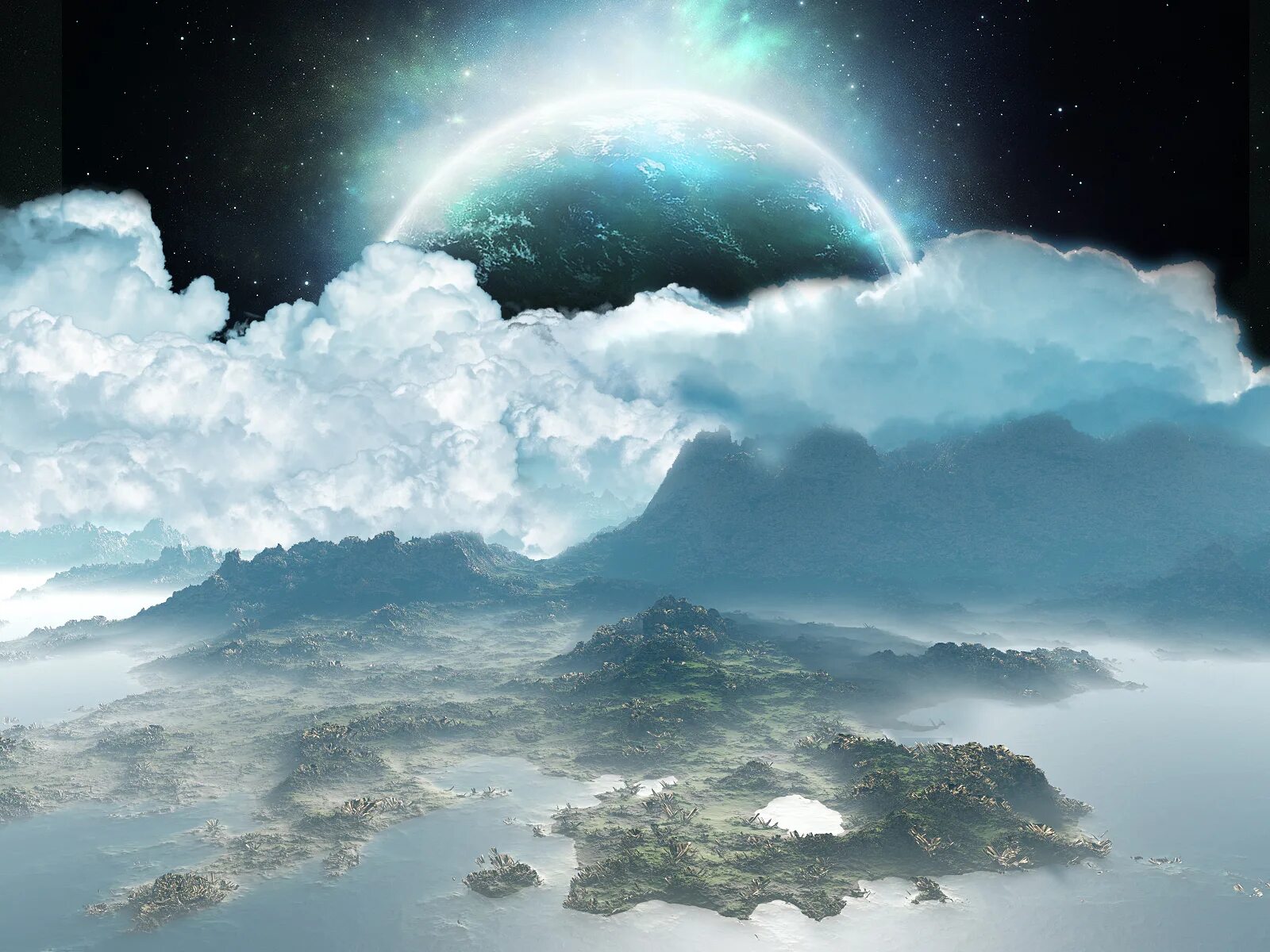 Earth sky