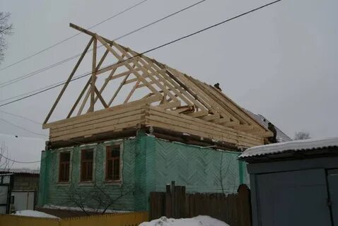 Как выровнять старую крышу