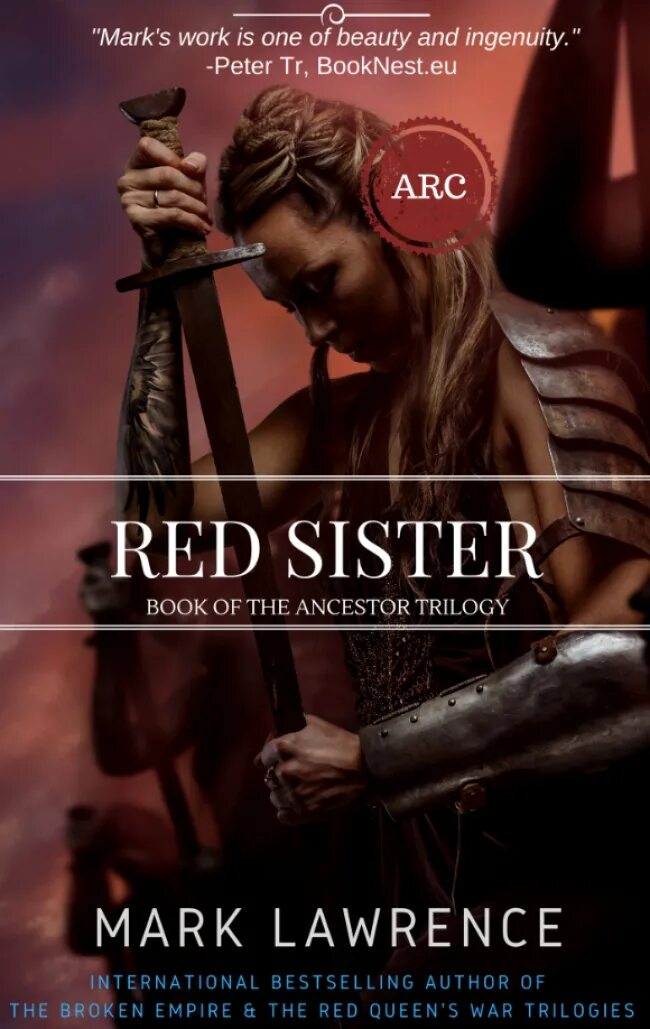 Книги марка Лоуренса. Sister Red. Трилогия красная сестра Лоуренс.