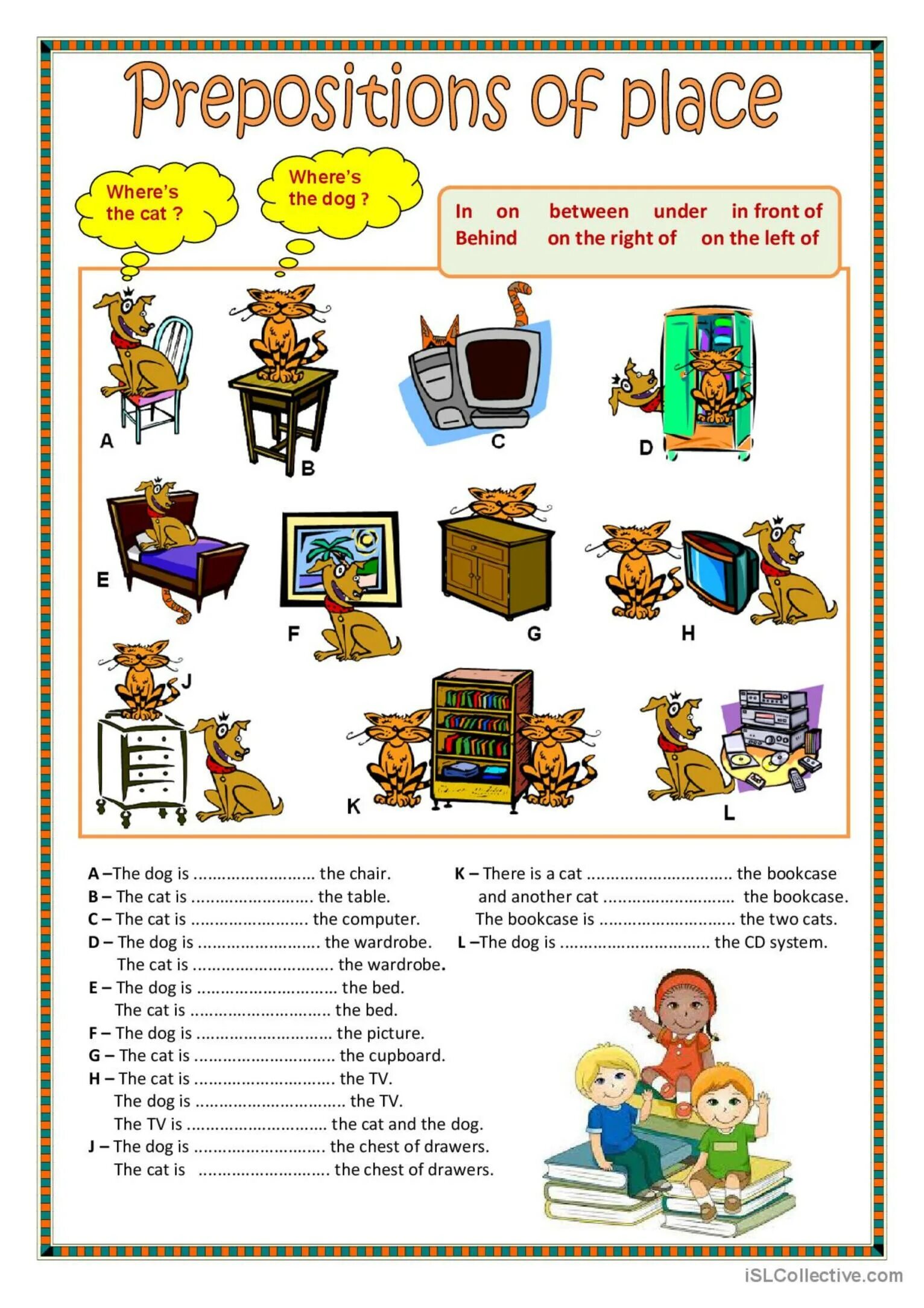 Английские предлоги места. Prepositions of place упражнения. Worksheet prepositions of place английский. Prepositions are. Предлоги места англ яз.