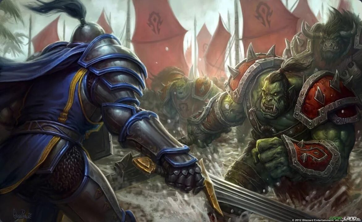 Варкрафт вики. Варкрафт арт битвы. world of warcraft альянс против орды. варкрафт альянс и орда. орк против человека арт варкрафт.