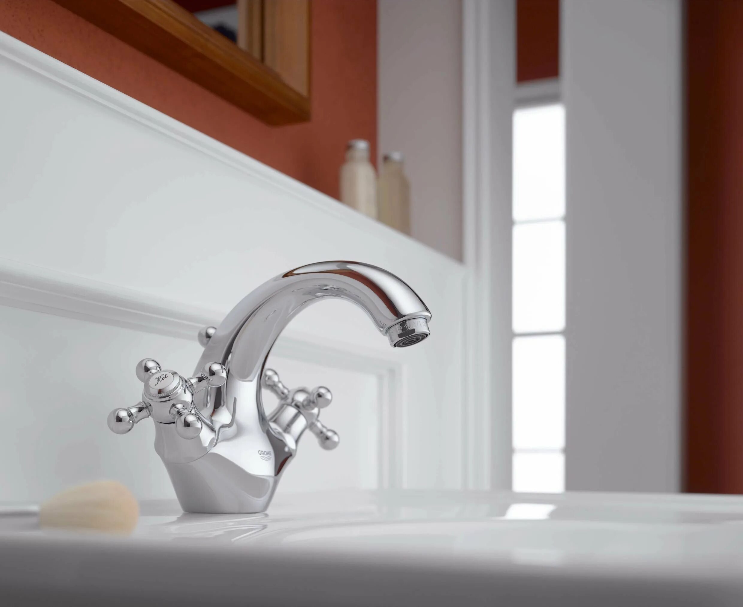 Смеситель Grohe Sinfonia. Grohe Sinfonia 21012000. Grohe Sinfonia 21012 000. Смеситель Grohe для раковины двухвентильный. Costa l