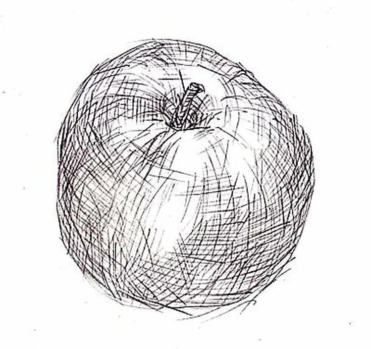 Яблоко карандашом. Яблоко натюрморт карандашом. Яблоко штриховка. Зарисовки фруктов карандашом. Яблоко штрих.