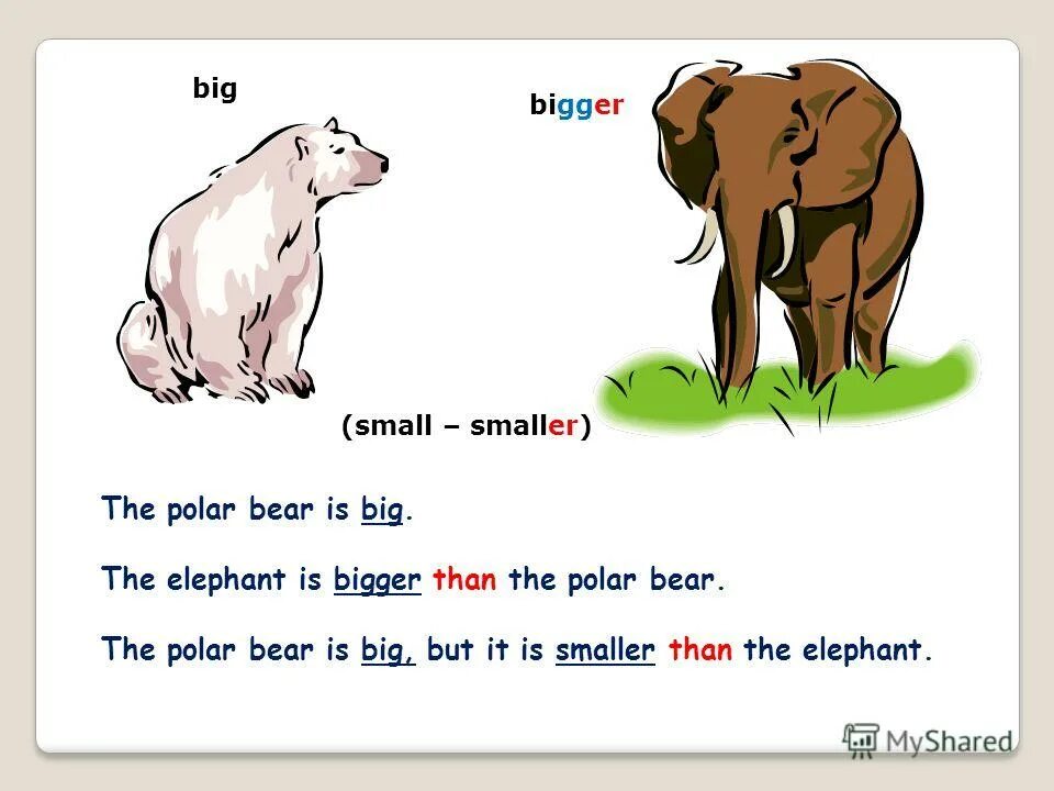 Big bigger the biggest таблица. Big bigger the biggest small smaller the smallest. The is big Elephants или the is Elephants big. Biger или bigger. Wordwall big bigger