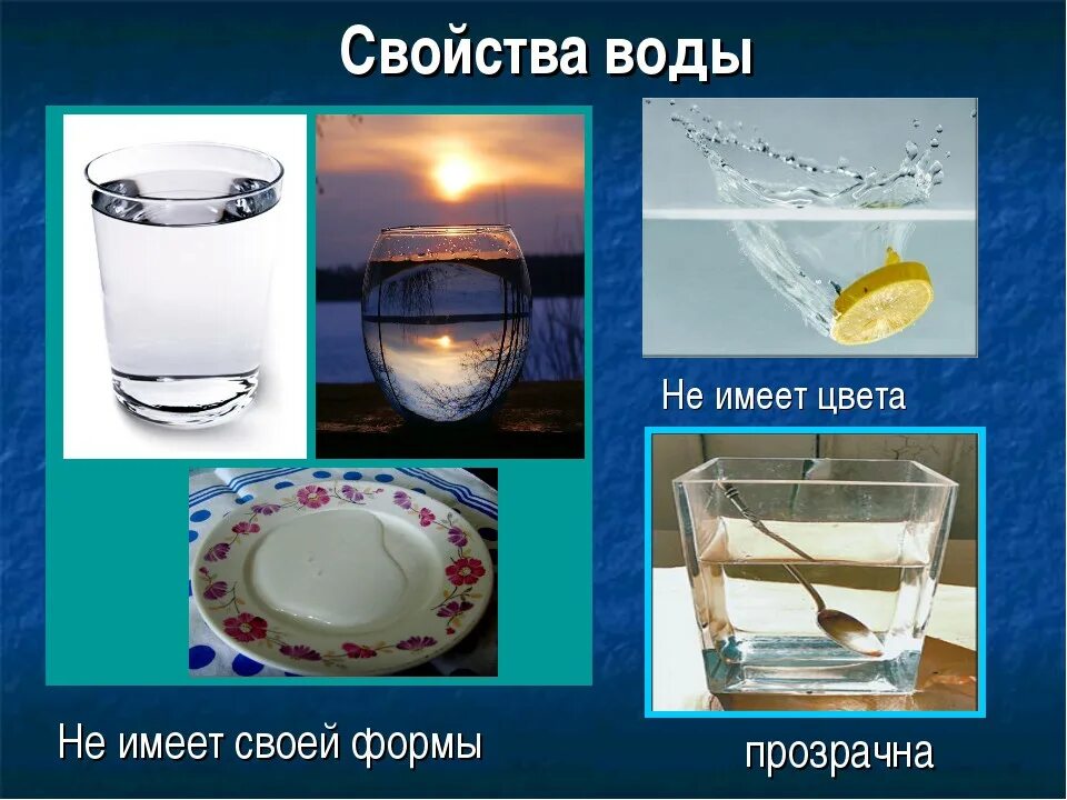 Изучаем свойства воды