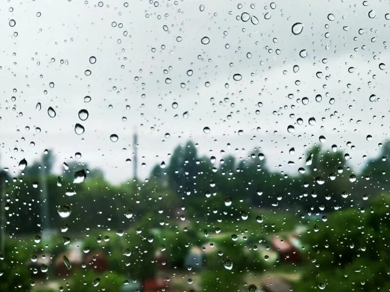 Громкие звуки дождя. Дождь. Легкий дождь. Ливень за окном. Тихий дождь.