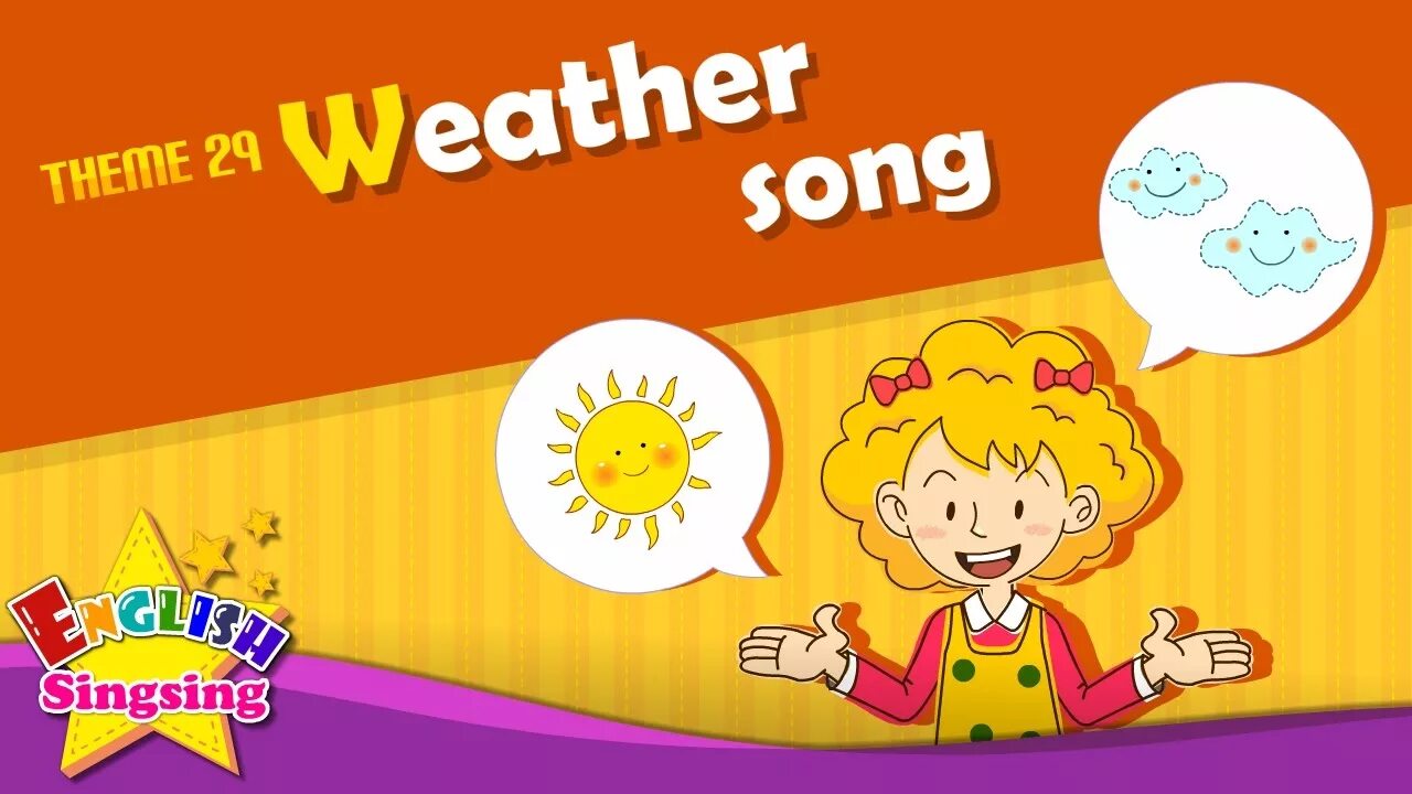 What s the weather song for kids. Песенка weather. English Sing Sing. How s the weather Song for Kids. ESL Song & story - Learning English for Kids.