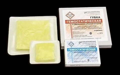 Гемостатическая губка инструкция по применению при кровотечении