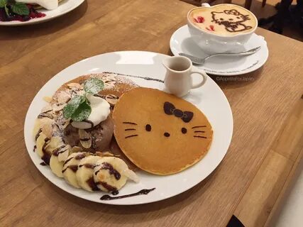 Café de Miki with Hello Kitty: delicious and kawaii pancakes in Tokyo.