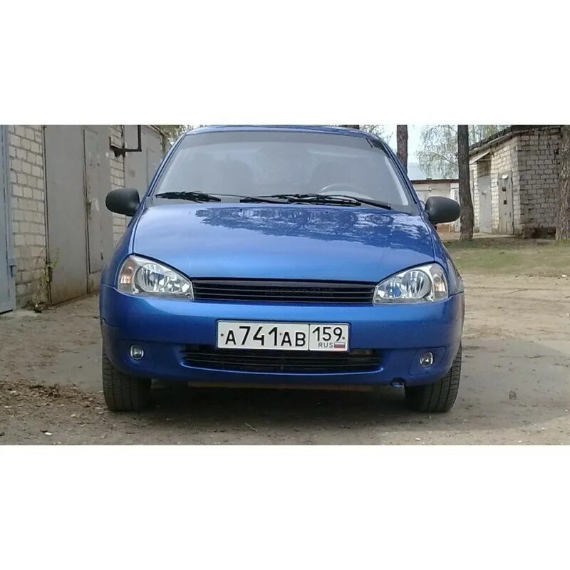 передний бампер калина 1 хэтчбек