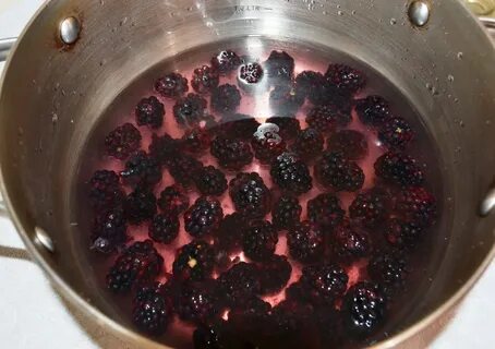Компот из ежевики на зиму
