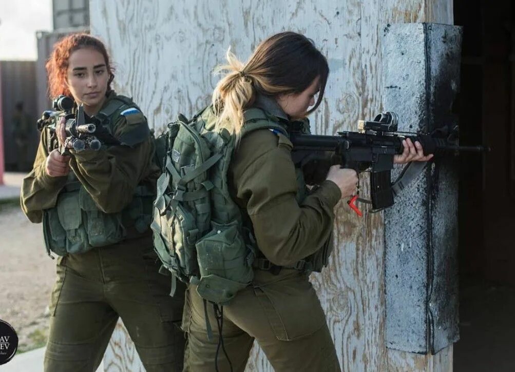 Woman is forced. IDF ЦАХАЛ.