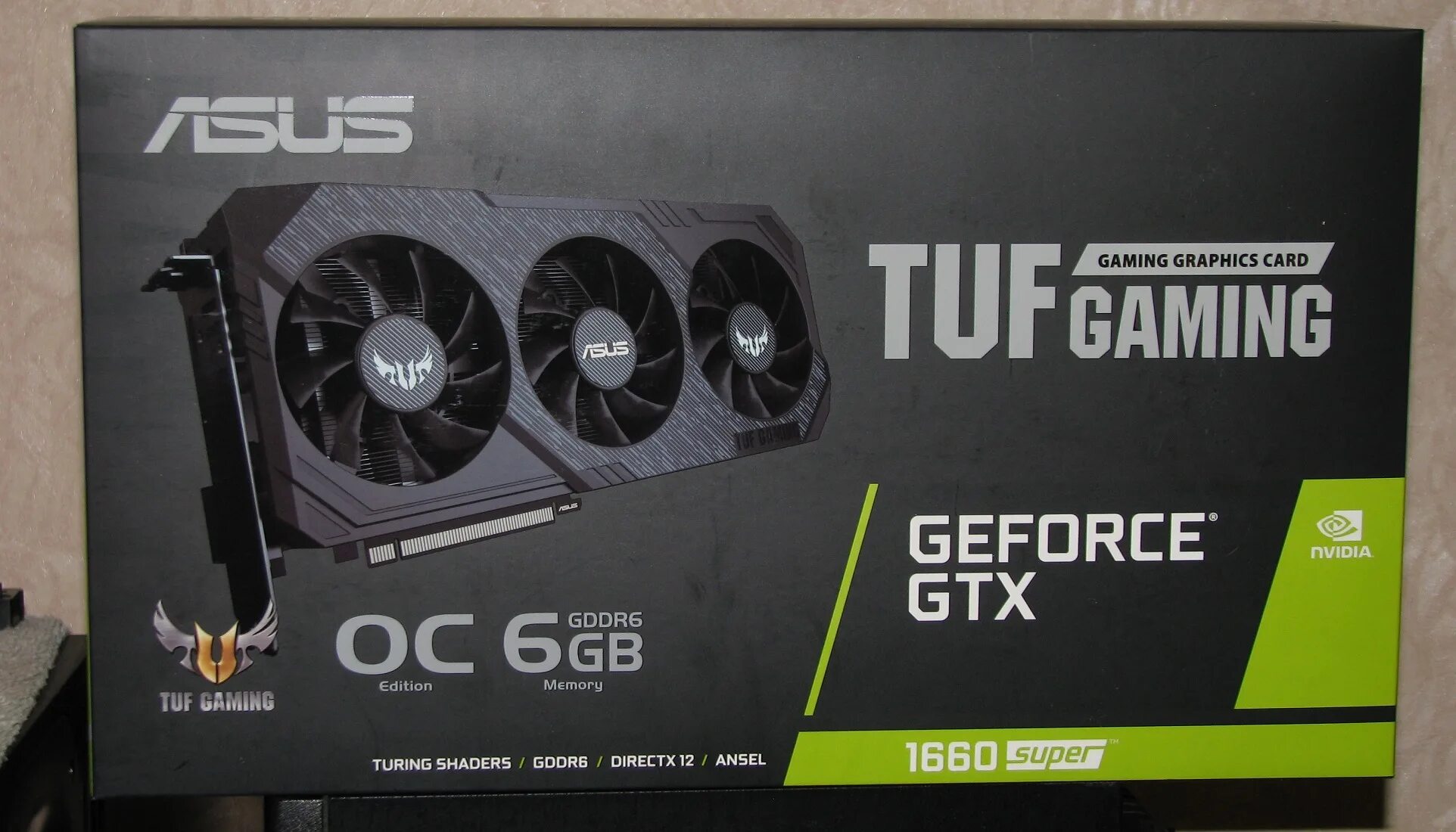 ASUS GEFORCE GTX 1660 super. GTX 1660 super 6gb TUF. ASUS TUF 1660 super. ASUS TUF GTX 1660 super 6gb.