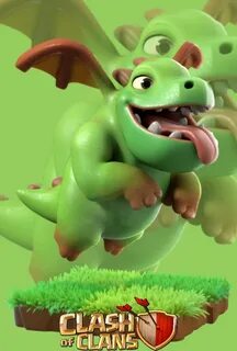 Clash of clans дракон