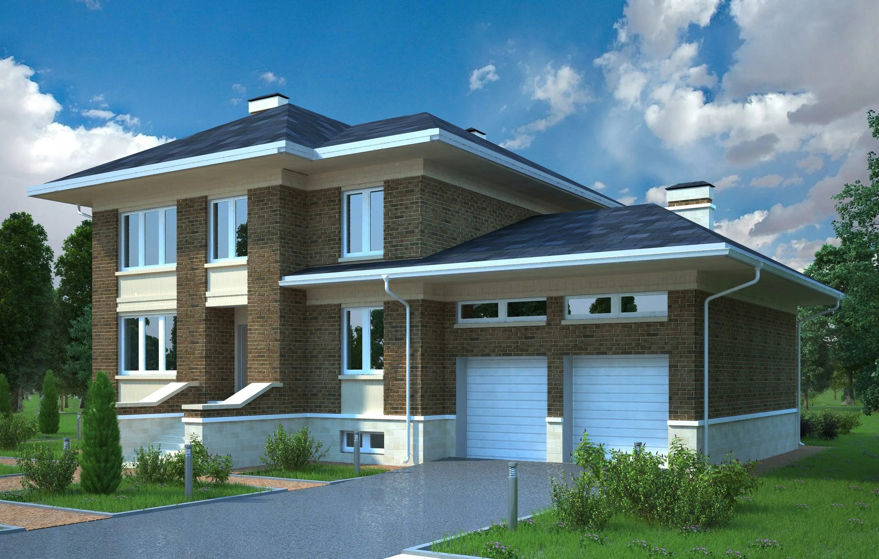 Дуплекс 400 м2. Проекты домов с мансардой. Красивые проекты домов и коттеджей. Z500 проекты двухэтажных домов с террасой. Дом с мансардой и террасой и гаражом 120м2.