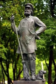Памятник дворнику