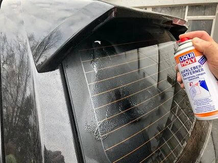 Чем оттереть клей от кузова