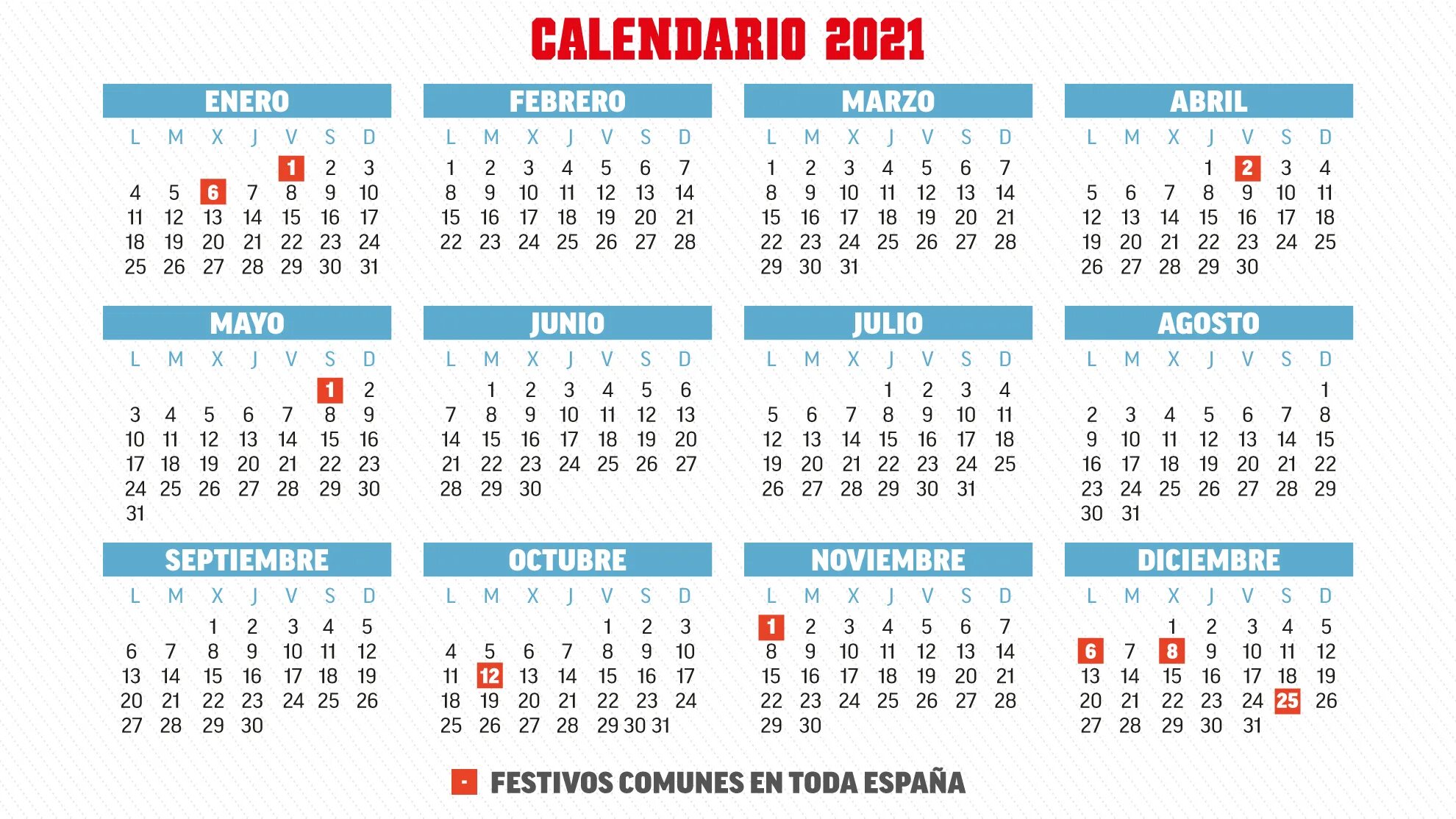 Календарио. Calendario. Oracuyc 2021. Calendario 2023. Oracuyc 2022.