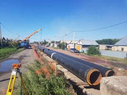 Надземная прокладка трубопроводов