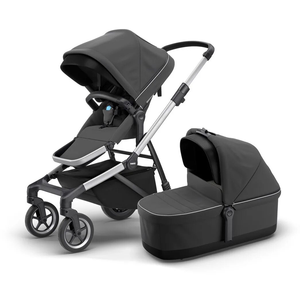Прогулочная коляска с люлькой. Коляска thule sleek. thule коляска 2 в 1. thule коляски 3 в 1. palankin коляска 3 в 1.
