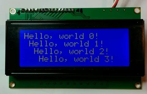 Liquidcrystal i2c lcd