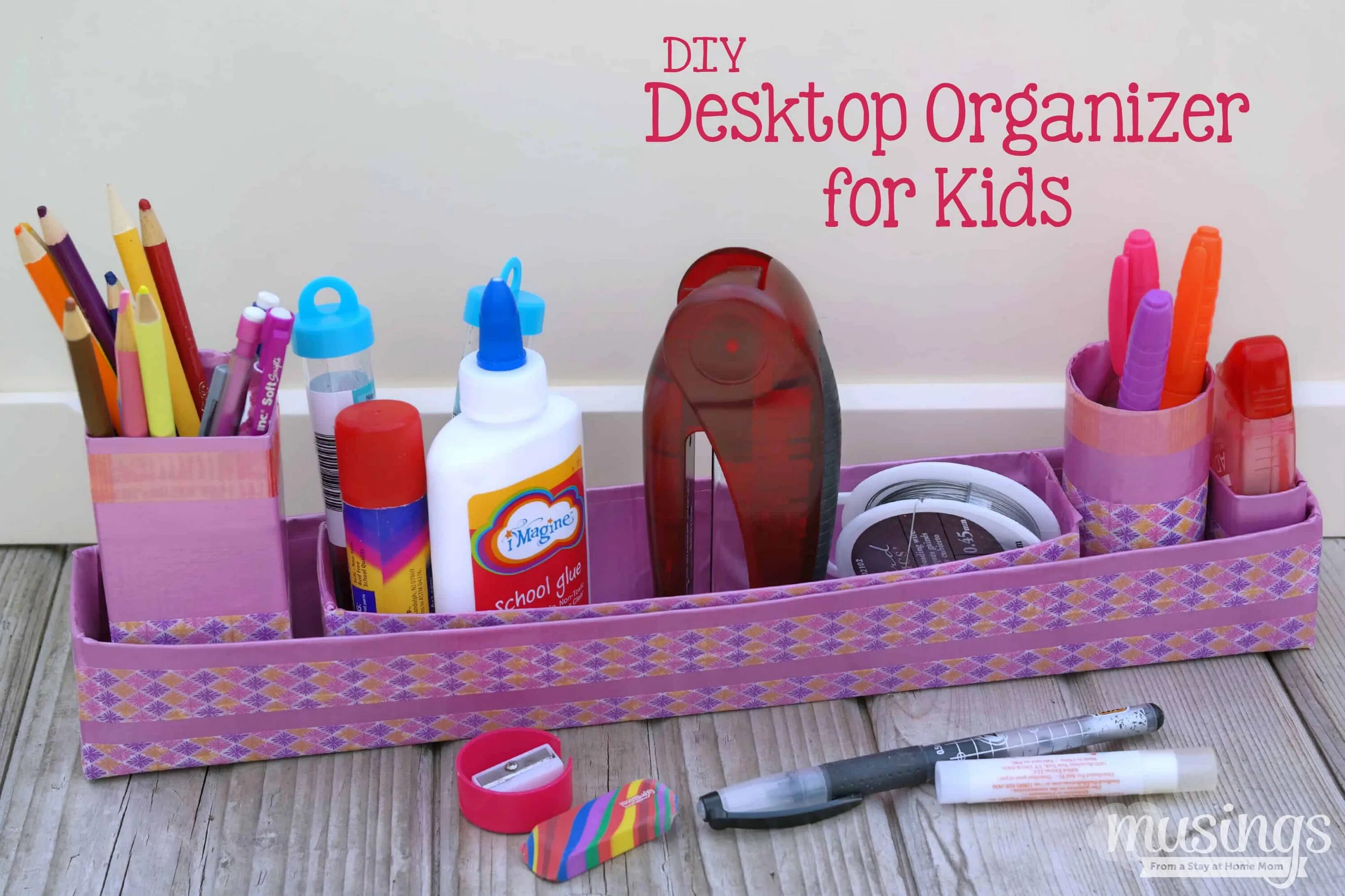 Easy desktop organizer