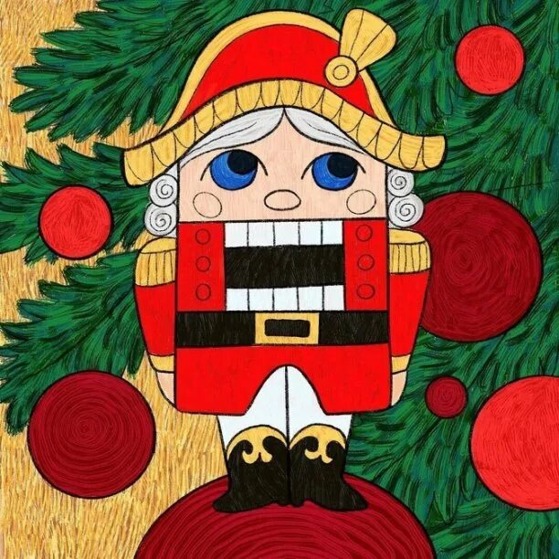 Щелкунчик рисунок