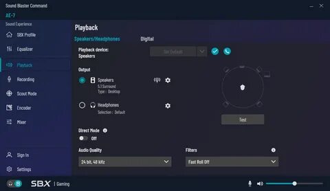 Sound commands