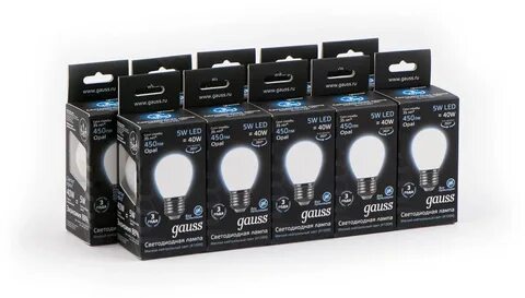 Лампа gauss 5w