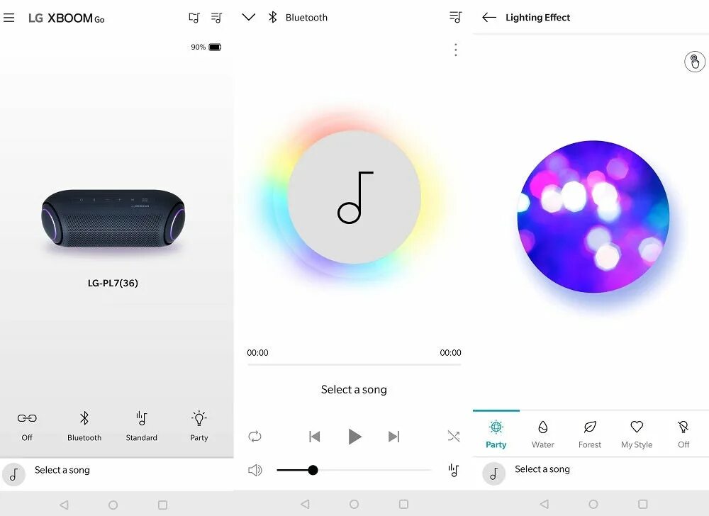 Как включить колонку lg