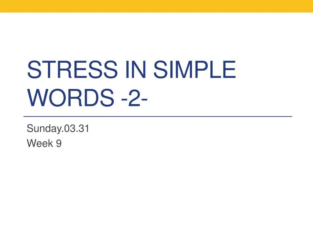 Simply words. Word stress презентация. Simple Words. Content Words stressed. Word stress in English ppt.