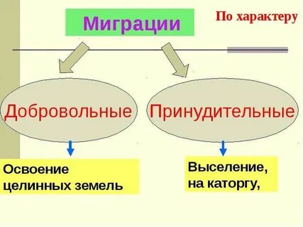 Причины добровольных миграций