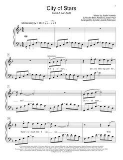city of stars piano sheet music free - antcom.ru.