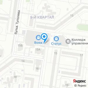 Карта туполева