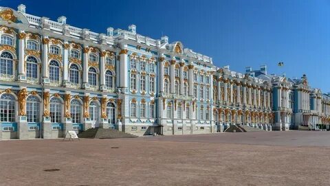 Растрелли екатерининский дворец в царском селе